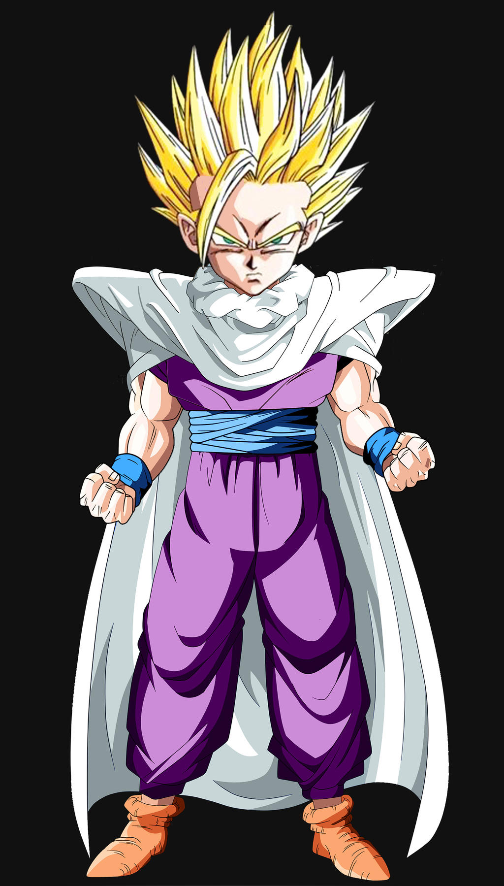 teen gohan super saiyan 2 by Lucho1395 on DeviantArt