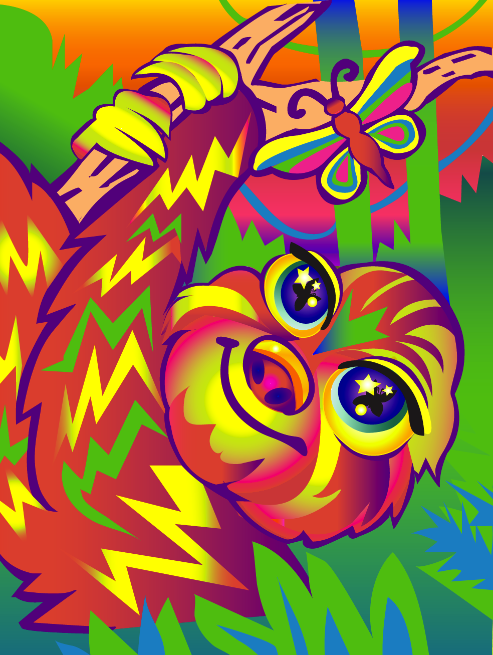 Rainbow Sloth