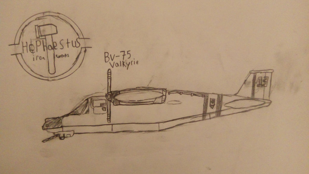 BV-75 Tilt Roter aircraft by leviathan3382 on DeviantArt