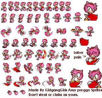 Naked Amy Sprites - SONIC GIRLS photo (19038439) - fanpop - Page 6