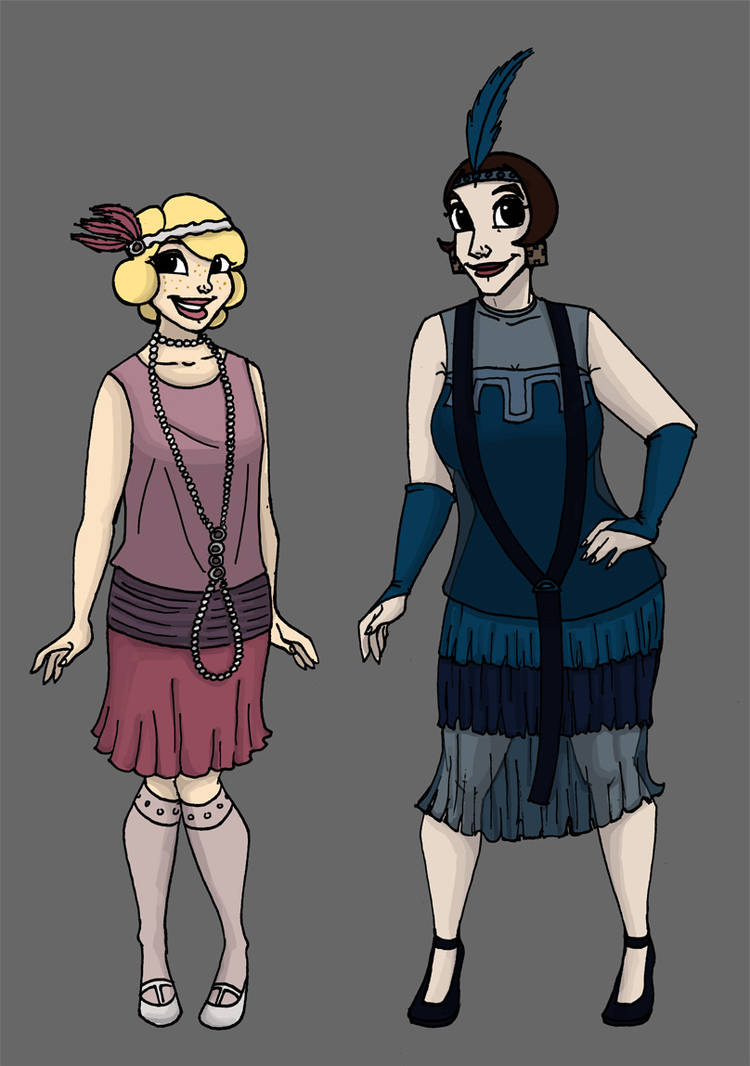 flappers redux by secondglance on DeviantArt