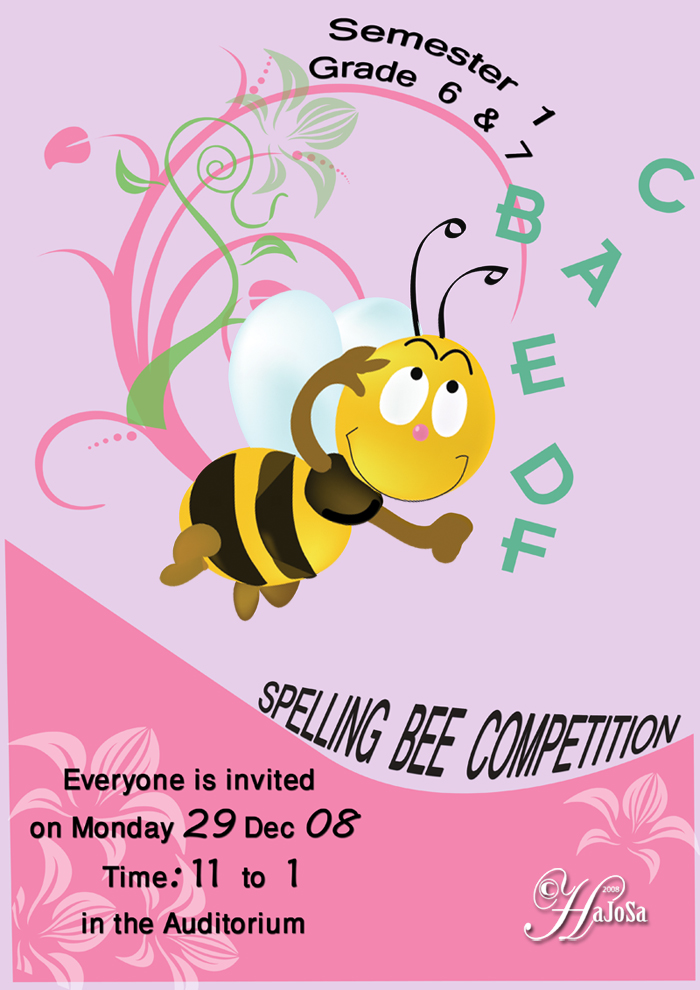 Spelling Bee Competition By Hajosa On Deviantart
