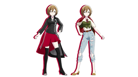 MMD PS - Stylin' Lady and Sporty Leather Meiko DL
