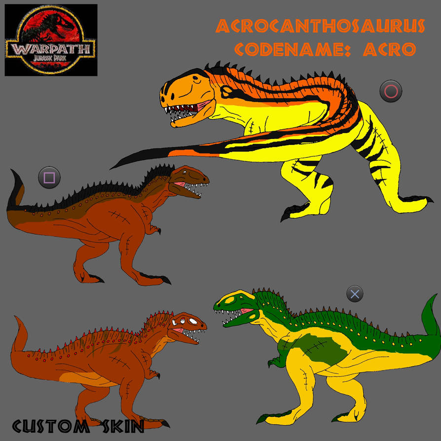 Acrocanthosaurus by TheOneTrueSirCharles on DeviantArt