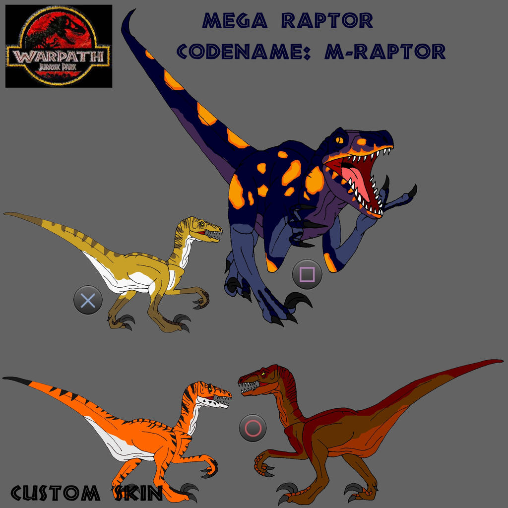 Mega Raptor by TheOneTrueSirCharles on DeviantArt