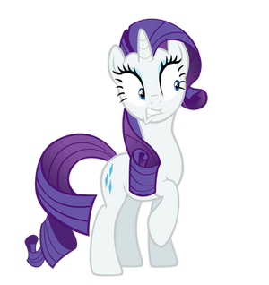 Rarity startled