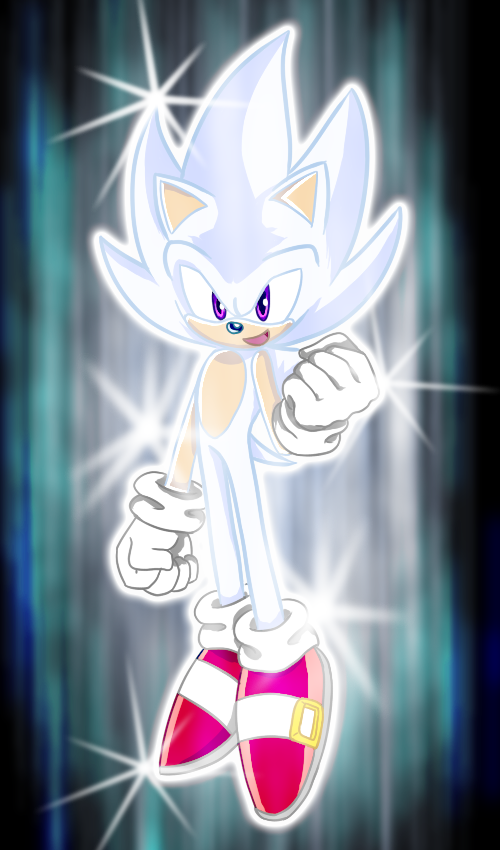 Hyper Sonic Redux by CalicoStonewolf on DeviantArt