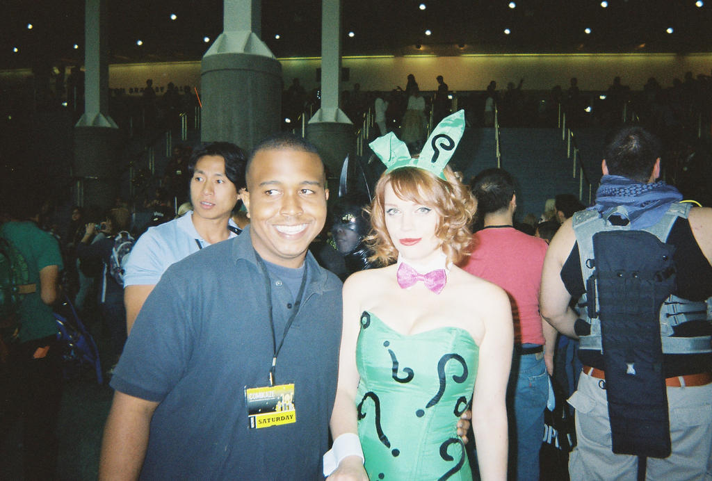 Me and The Riddler Bunny Girl