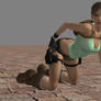 Classic Lara On All Fours