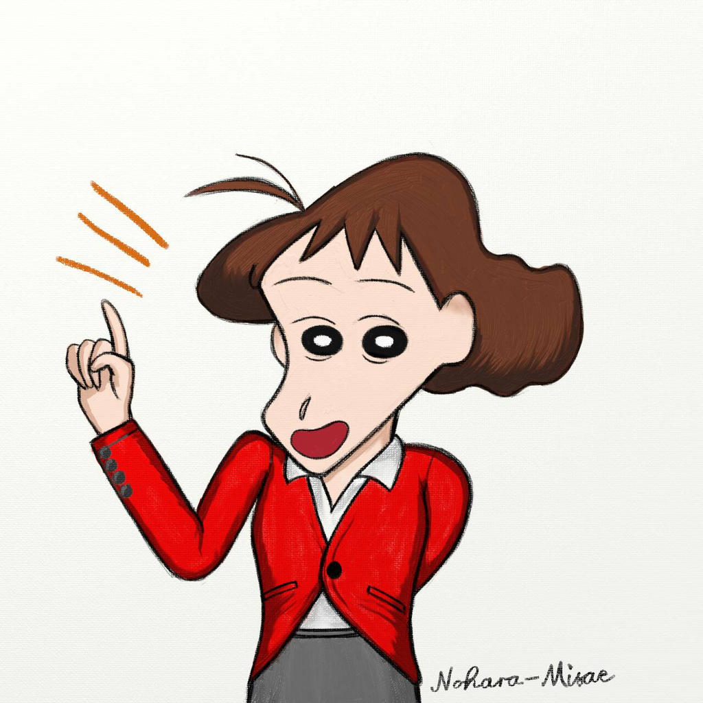 Misae Nohara By Nohara Misae On Deviantart