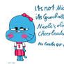 Gumball is supposed to wear Nicoles Outfits