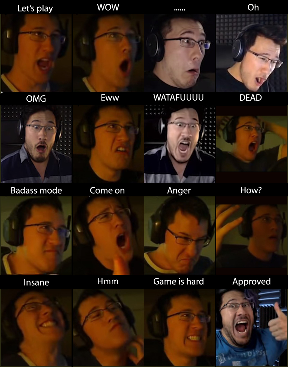 Markiplier emotions meme