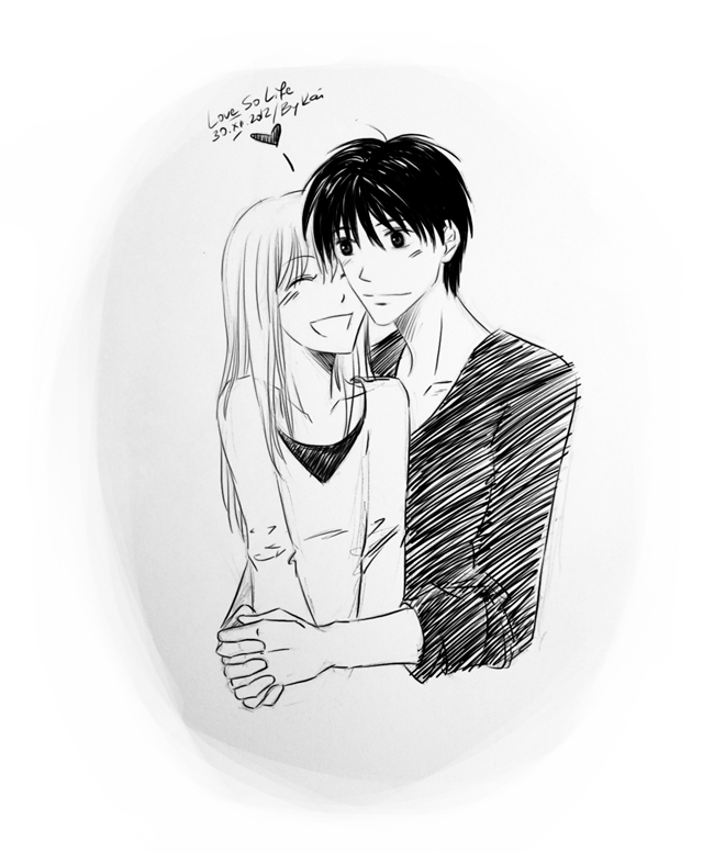 Love So Life Snuggle By Kaito Neechan On Deviantart