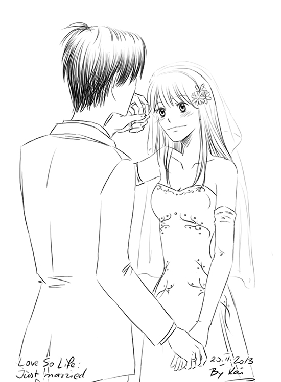 Love So Life Just Married By Kaito Neechan On Deviantart Love So Life Just Married By Kaito Neechan On Deviantart