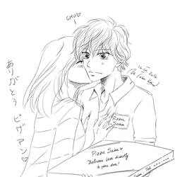 Ao Haru Ride: Pizza Man