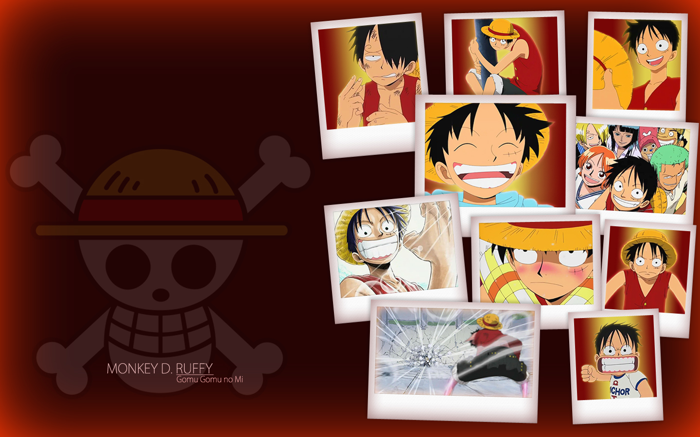 Luffy Gomu Gomu Posters and Art Prints for Sale