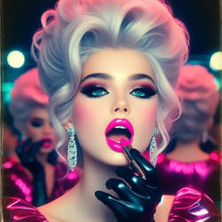 At the beauty pageant