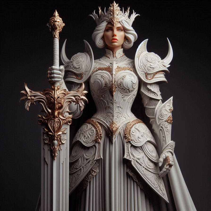 Marble statue by aBubbleNtime on DeviantArt