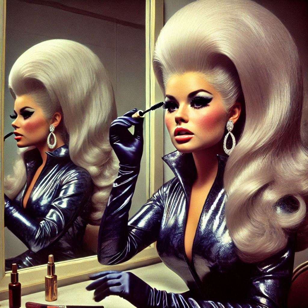 Devendar T 1960s Glam Bouffant by aBubbleNtime on DeviantArt