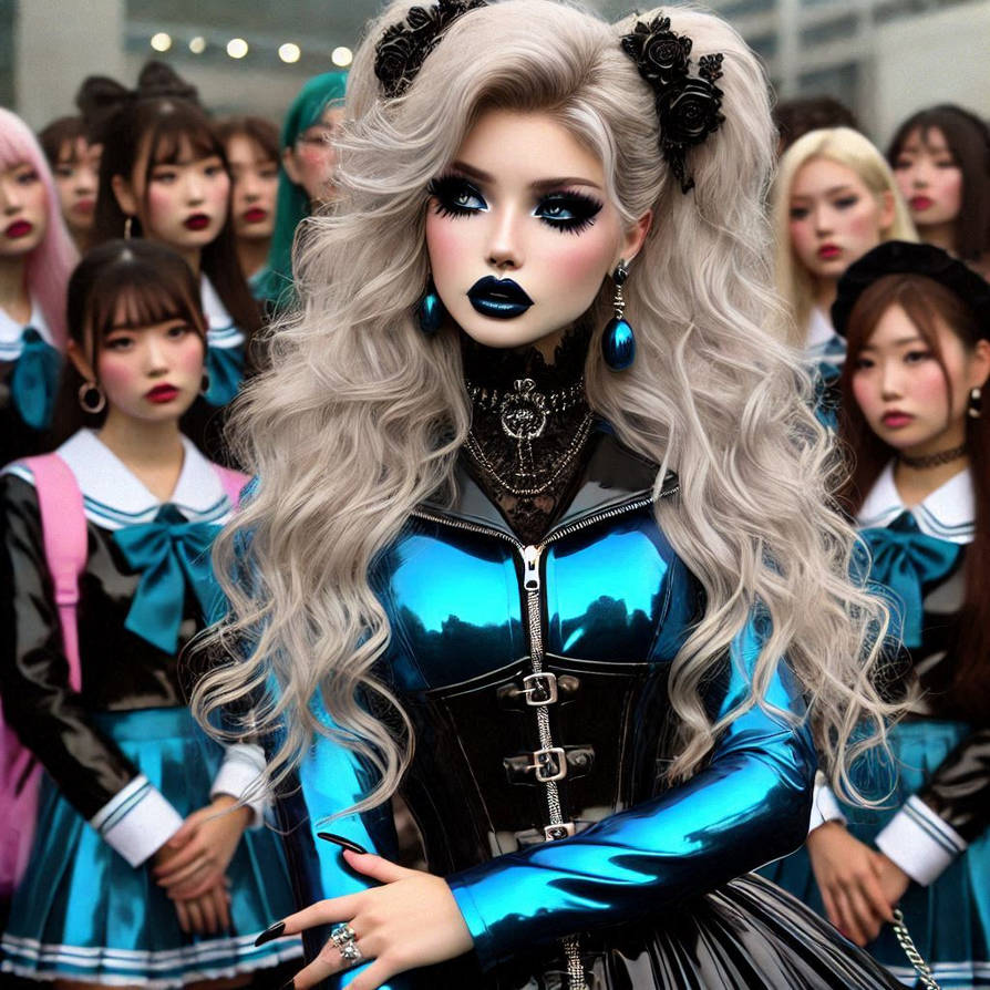Gl Goth 90% Glam, 10% Goth by aBubbleNtime on DeviantArt