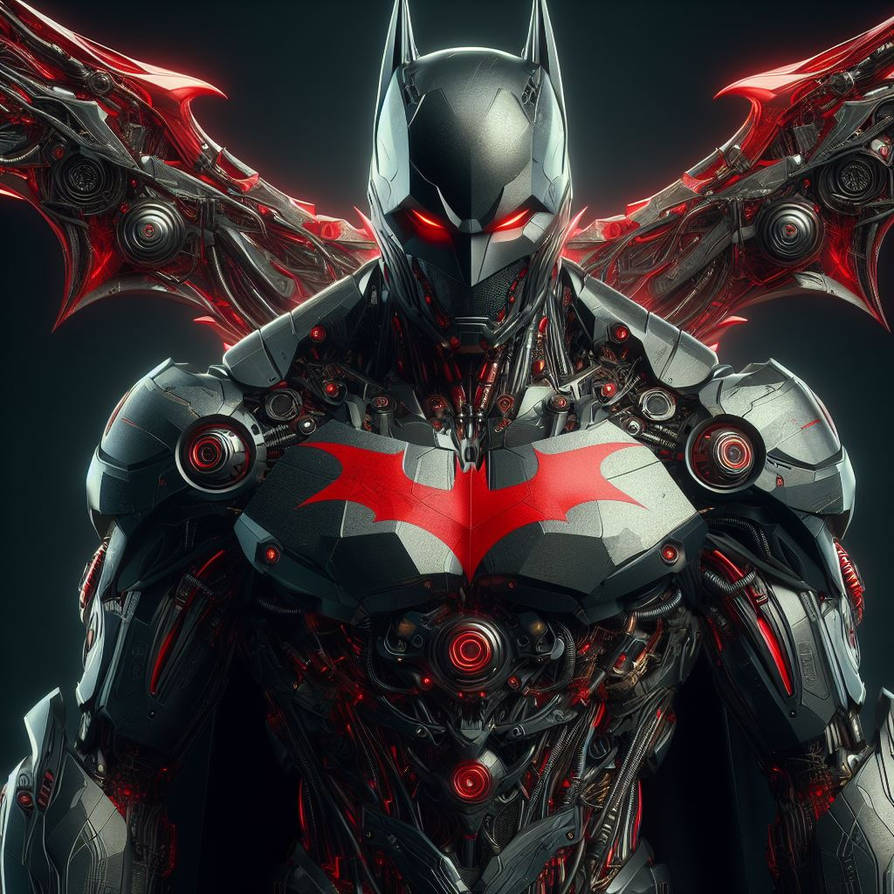 Batman beyond ai art by CrowMaverokAI on DeviantArt