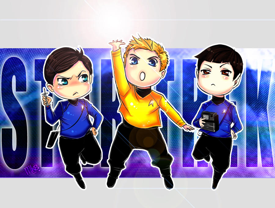 ST- Kirk-Spock-McCoy by Mkb-Diapason on DeviantArt