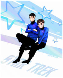 ST- Spock and McCoy XD by Mkb-Diapason