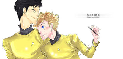 Request- Sulu and Chekov