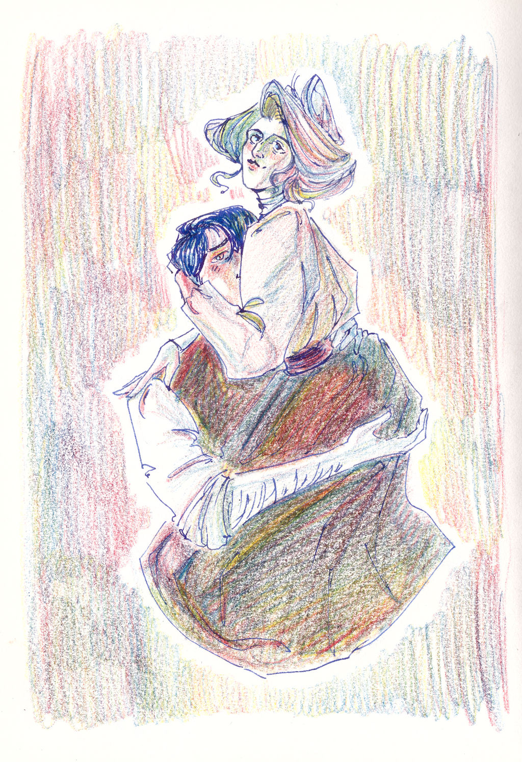 Boot Grab Deviantart booty grab in rainbow pencil by omgdalekinvasion on DeviantArt
