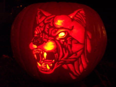 Hell Hound Pumpkin