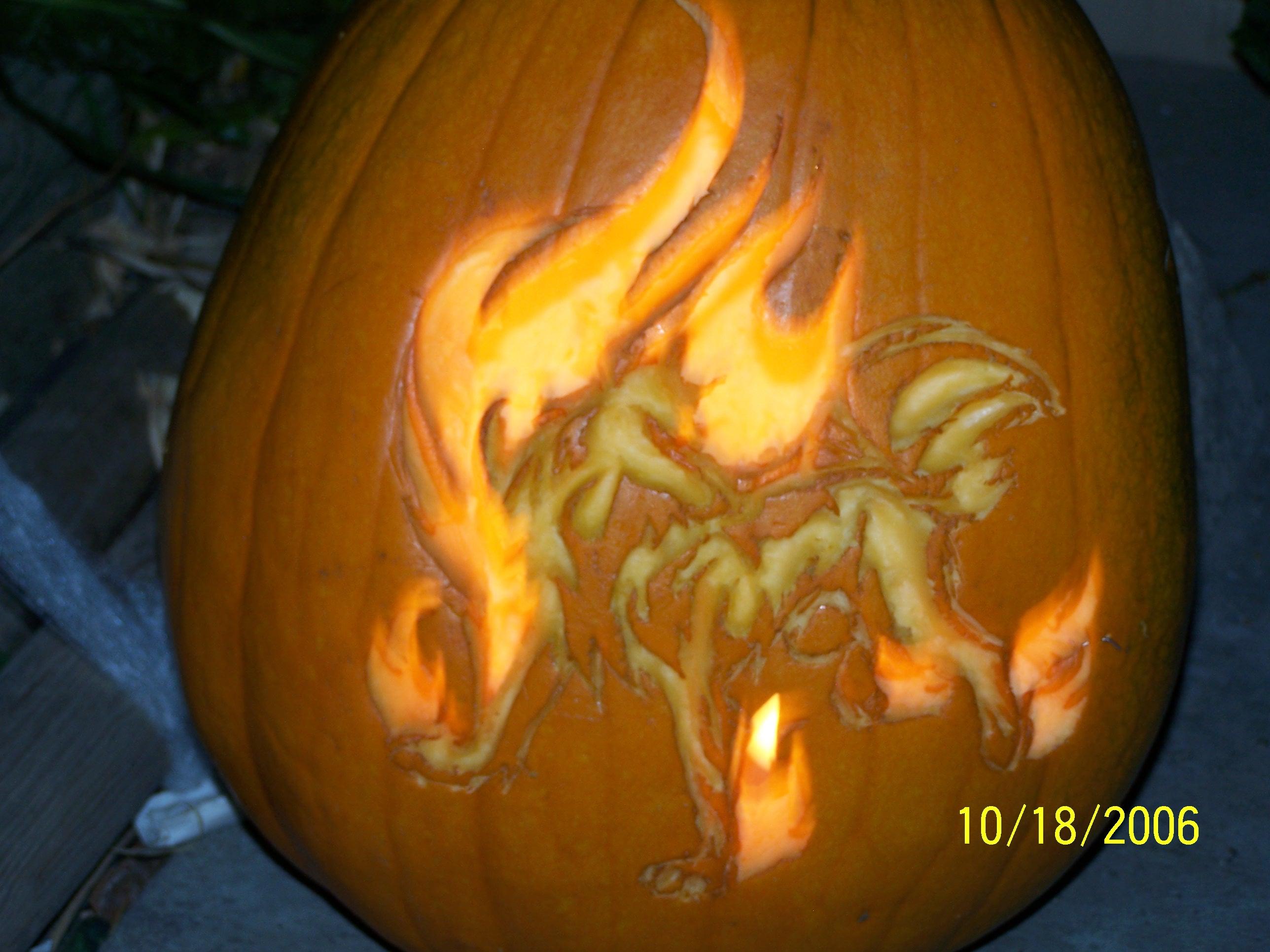 FlameWolf Pumpkin- Light