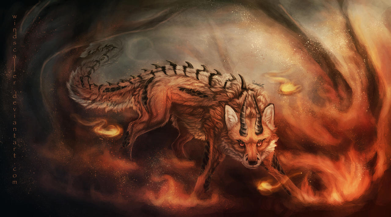 Forest Fire by WindsCaller on DeviantArt