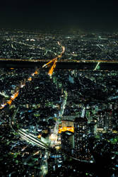 Skytree, Tokyo Night Cityscape