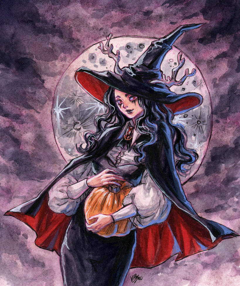 Pumpkin Witch by ValeBan on DeviantArt