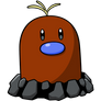 Alola Diglett Shiny dream world