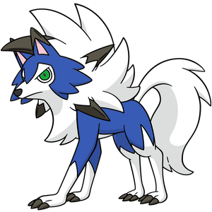 Lycanroc Dusk Form Shiny Dream World By Sealnhj On Deviantart