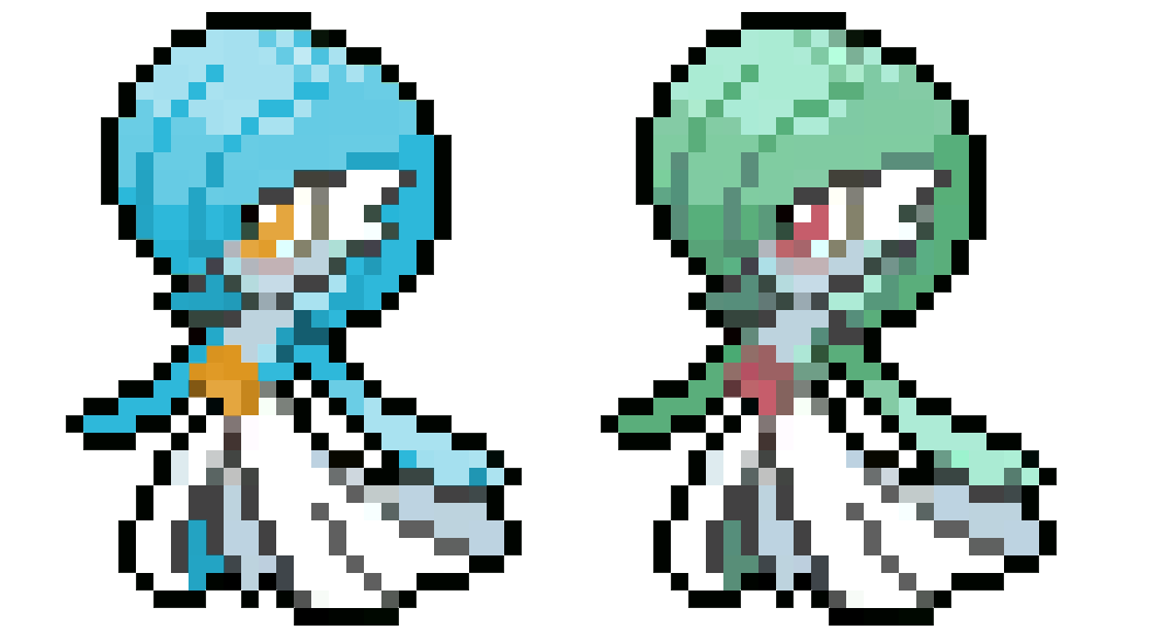 Gardevoir sprites gallery