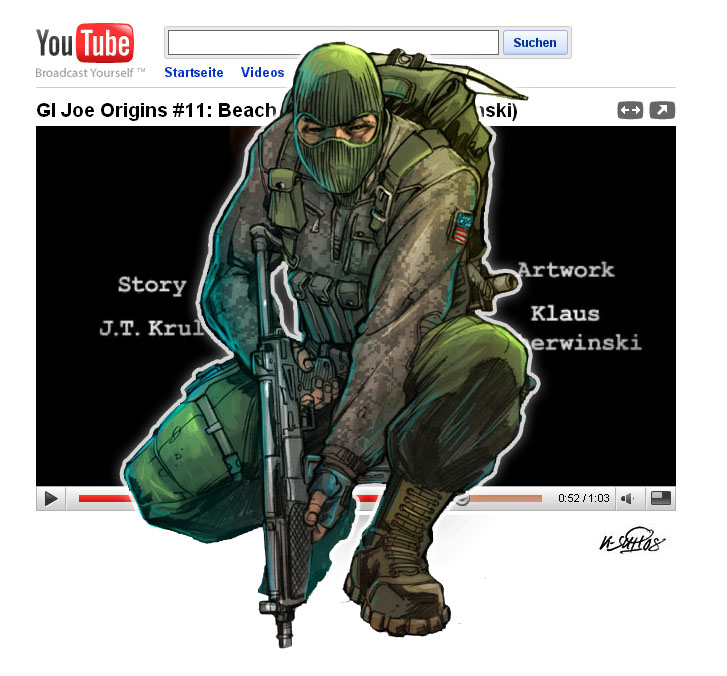 GI Joe Beach Head Trailer