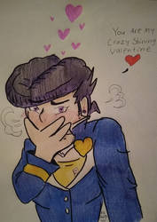 Josuke Valentine Card by phantomflower08