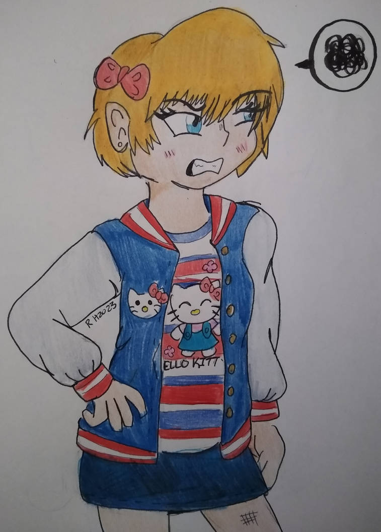 Hello Kitty Tomboy by phantomflower08 on DeviantArt