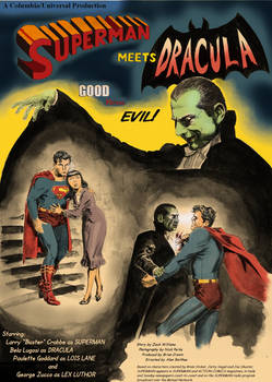 Superman versus Dracula