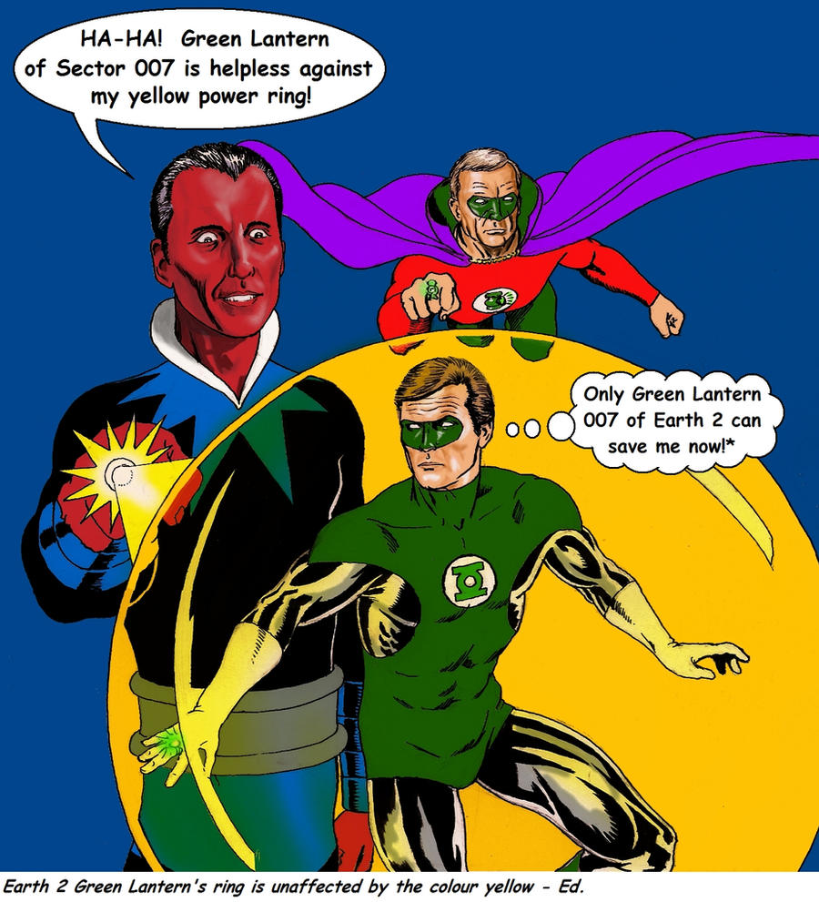 James Bond / Green Lantern Mash-up