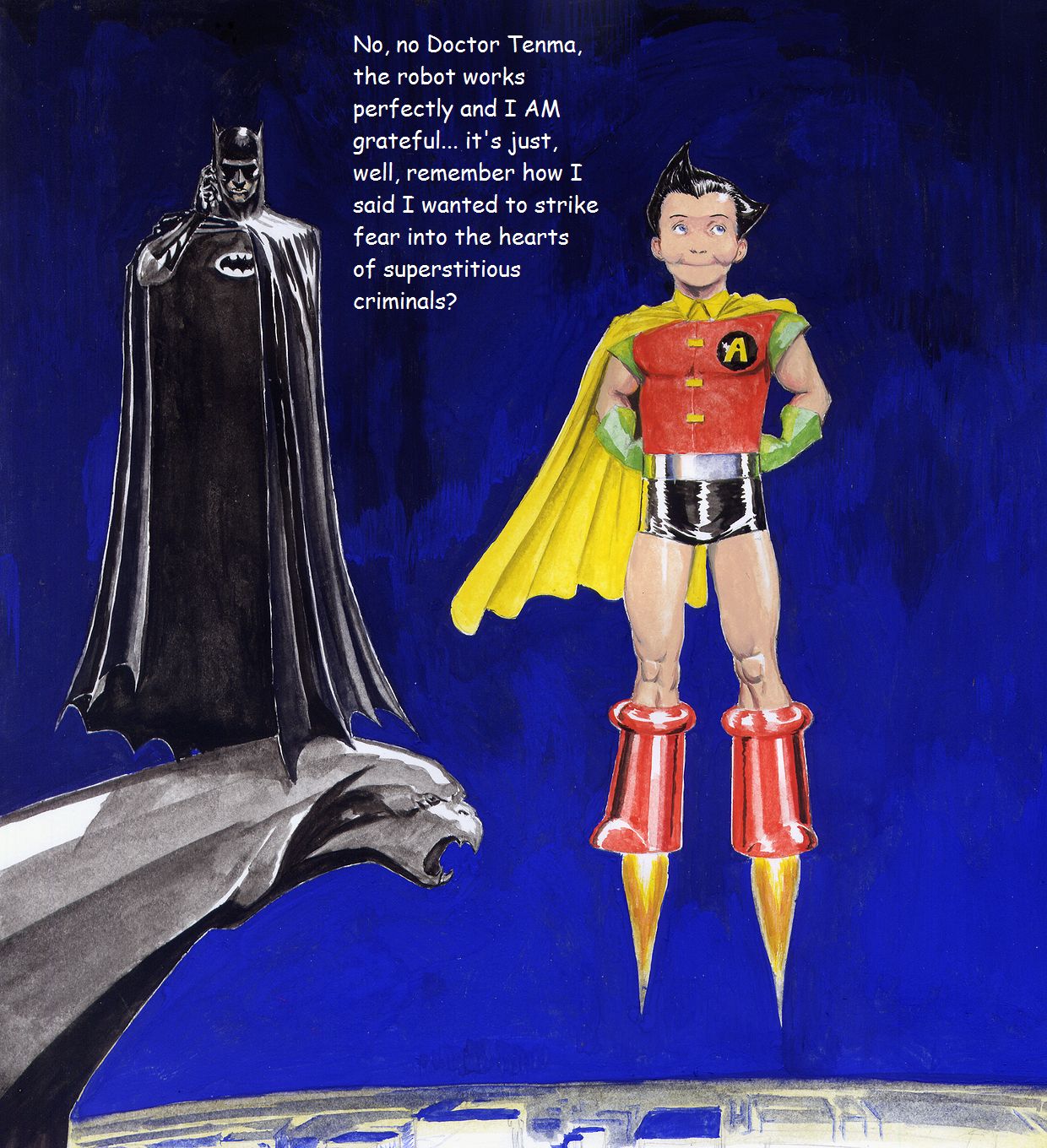 Batman and the (Astro) Boy Wonder