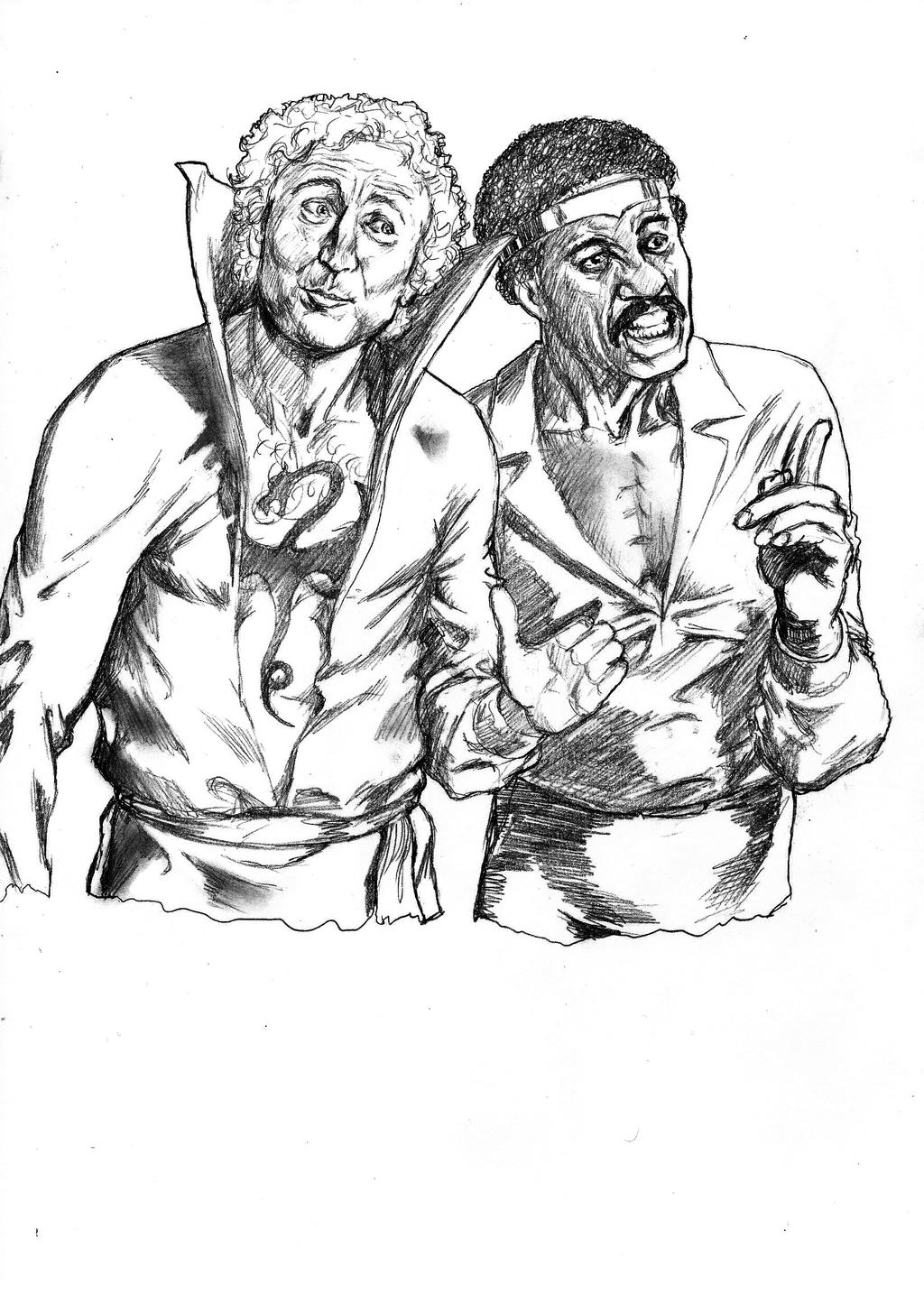 TLIID miscasting - Pryor, Wilder Heroes Pencils by Nick-Perks on DeviantArt