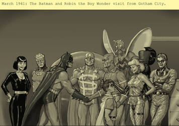 TLIID Batman 75 years - meets The Minutemen