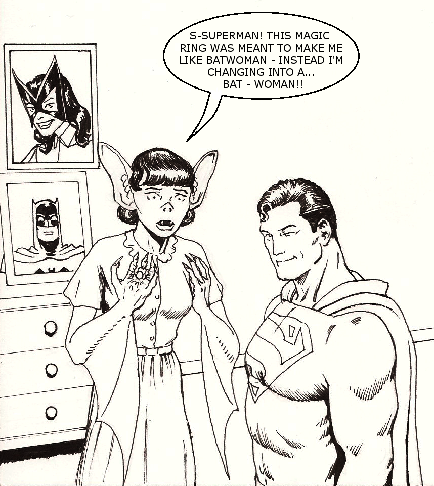 TLIID Super-dickery Lois Lane The Bat-Woman