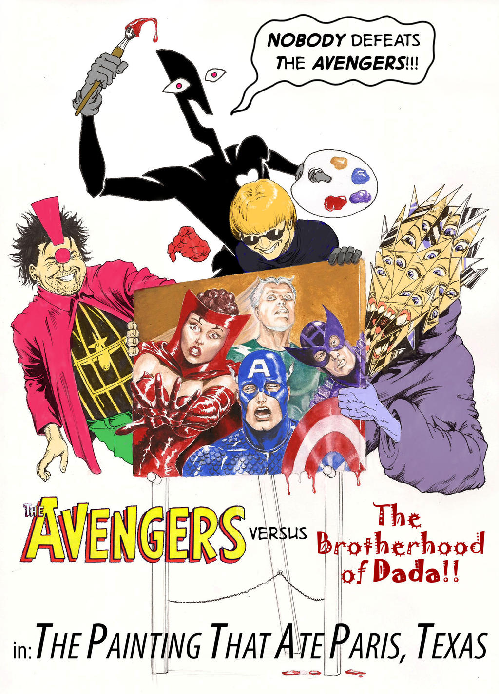 TLIID Avengers v The Brotherhood of Dada by NickPerks on DeviantArt