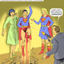 TLIID What if Supergirl arrived with baby Superman