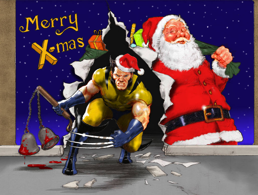 A Wolverine X-Mas - Slay-Bells and Santa-Claws by Nick-Perks on DeviantArt