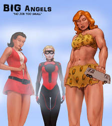 TLIID Charlie's Angels Superheroes - Giantesses